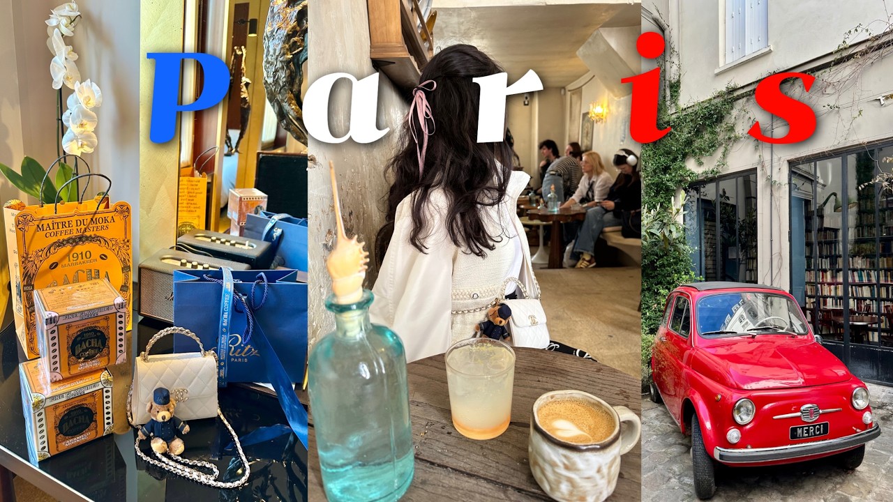 Vlog из Парижа🩵 Chanel, Moncler, винтажные находки & pop‑up Bon Marché