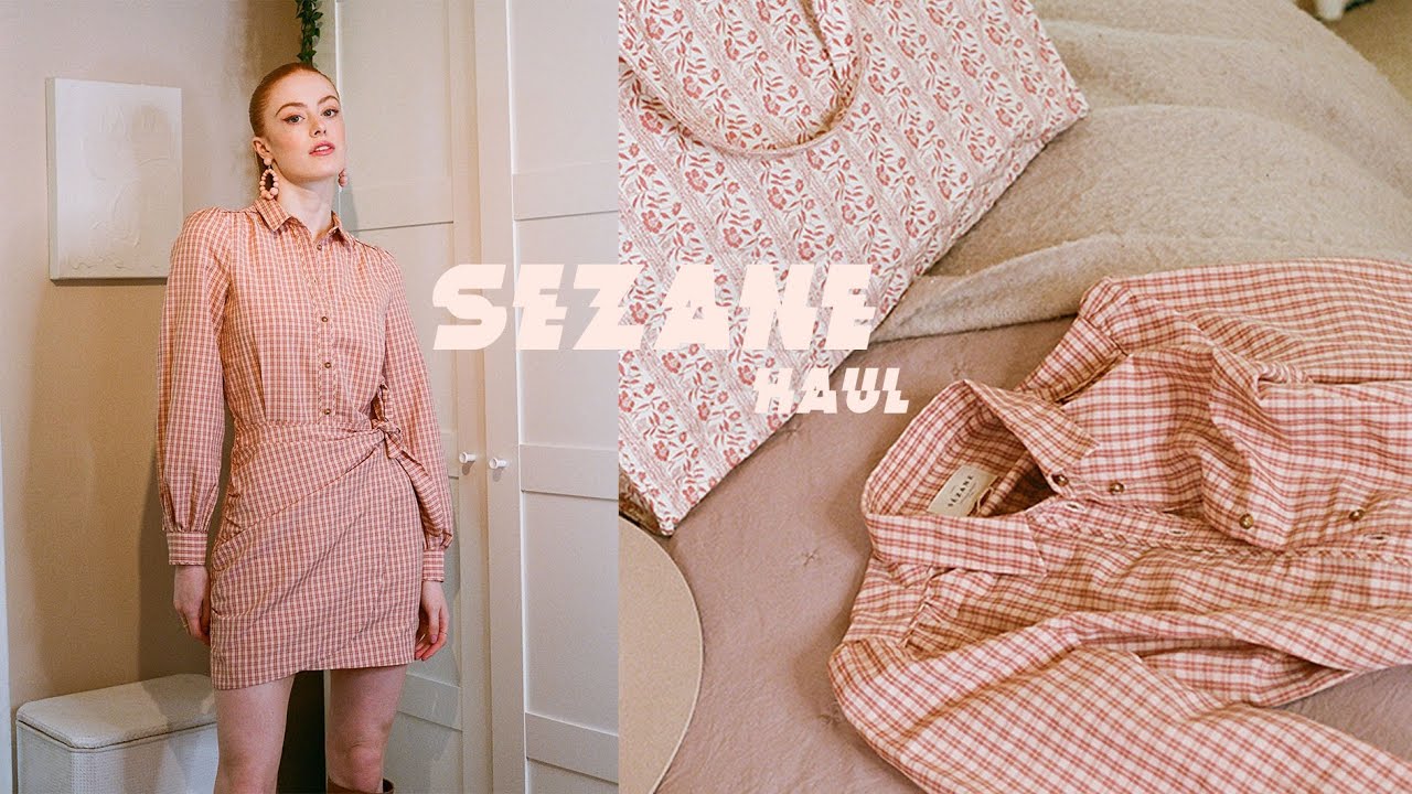 SEZANE TRY ON CLOTHING AND ACCESSORY HAUL! | MsRosieBea
