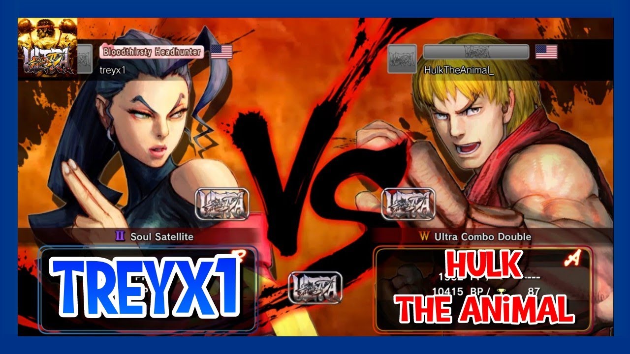 USFIV ↪ Treyx1 (ROSE) vs Hulk_TheAnimal (KEN) ⟩ ULTRA STREET FIGHTER 4 🔵 BlueNocturne64TV