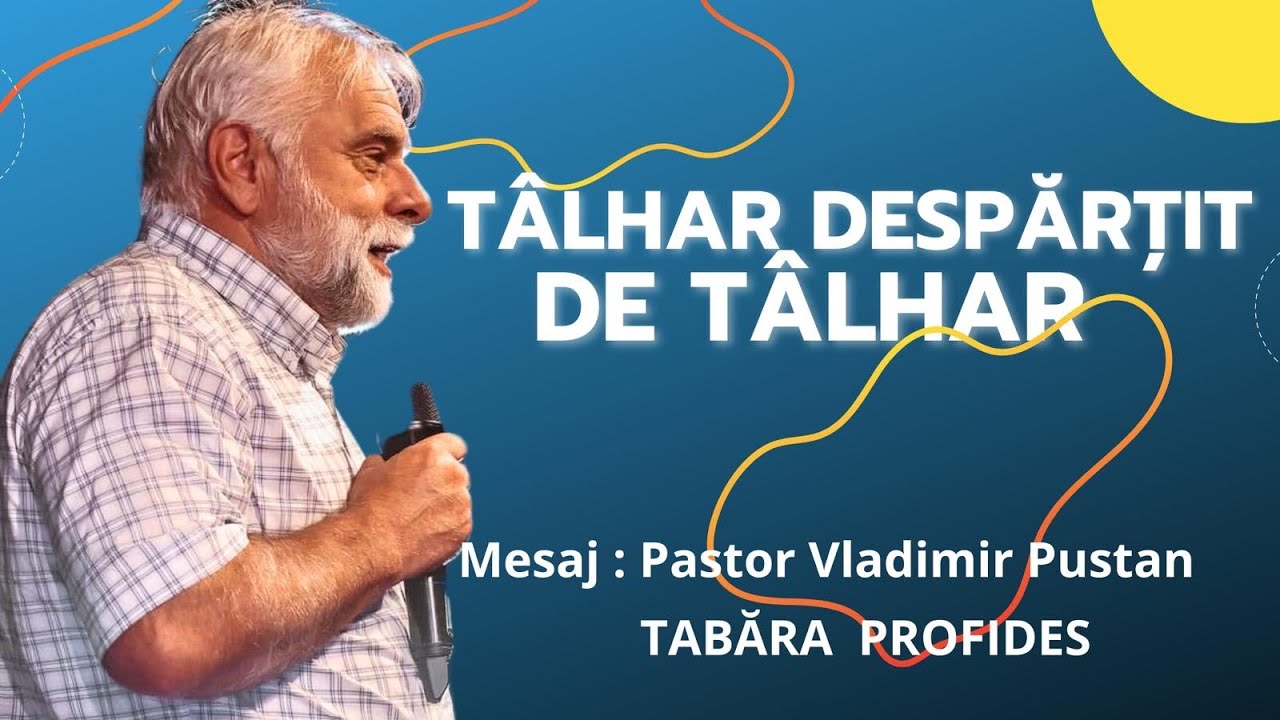 Tâlhar despărțit de alt tâlhar || Vladimir Pustan (Tabăra Profides)