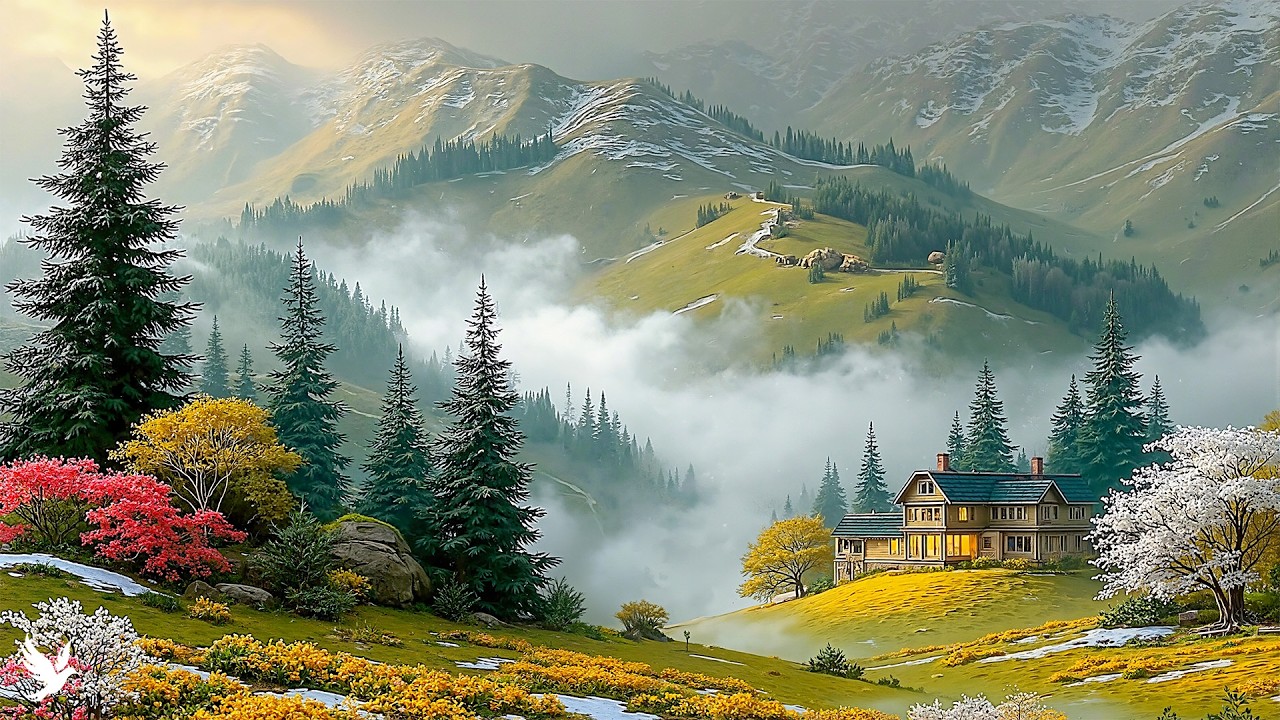 The First Signs of Spring 🌸 🌿Beautiful Relaxing Music, Peaceful Melodies to heal your heart