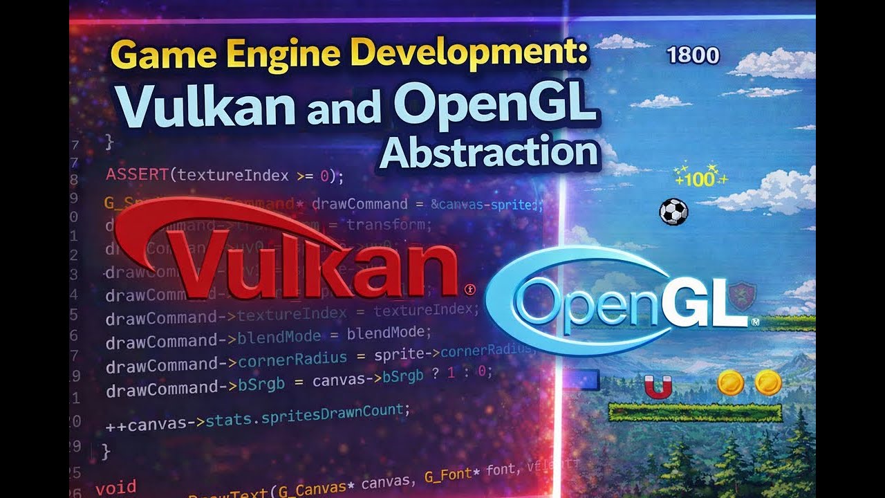How I abstract Vulkan and OpenGL in my Game Engine