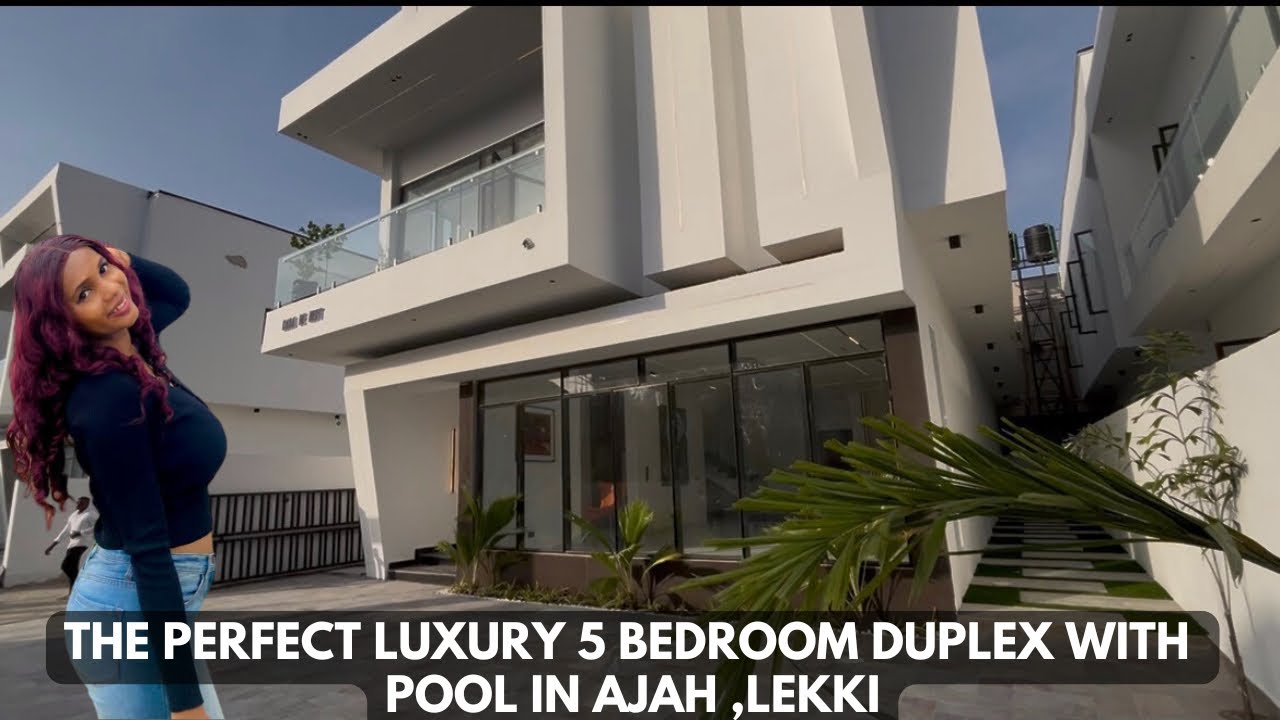 Affordable Luxury 5 bedroom Fully Detached Duplex  with swimming pool for sale in Ajah Lekki ,Lagos