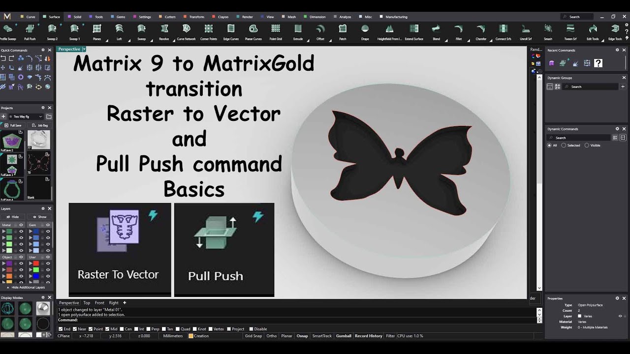 Переход от Matrix 9 к MatrixGold: преобразование растровых изображений в векторные и основы коман...