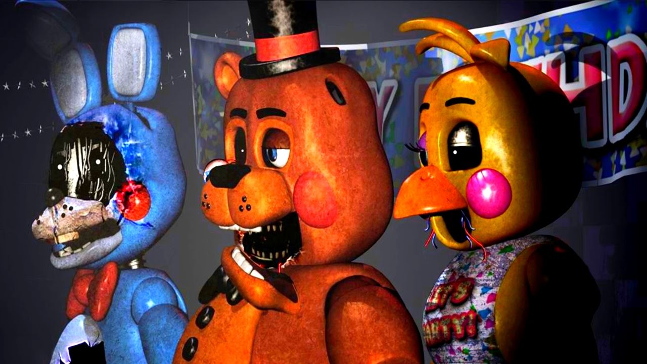 The Return's To Abomination's Night 1 *Withered Toy Animatronics*