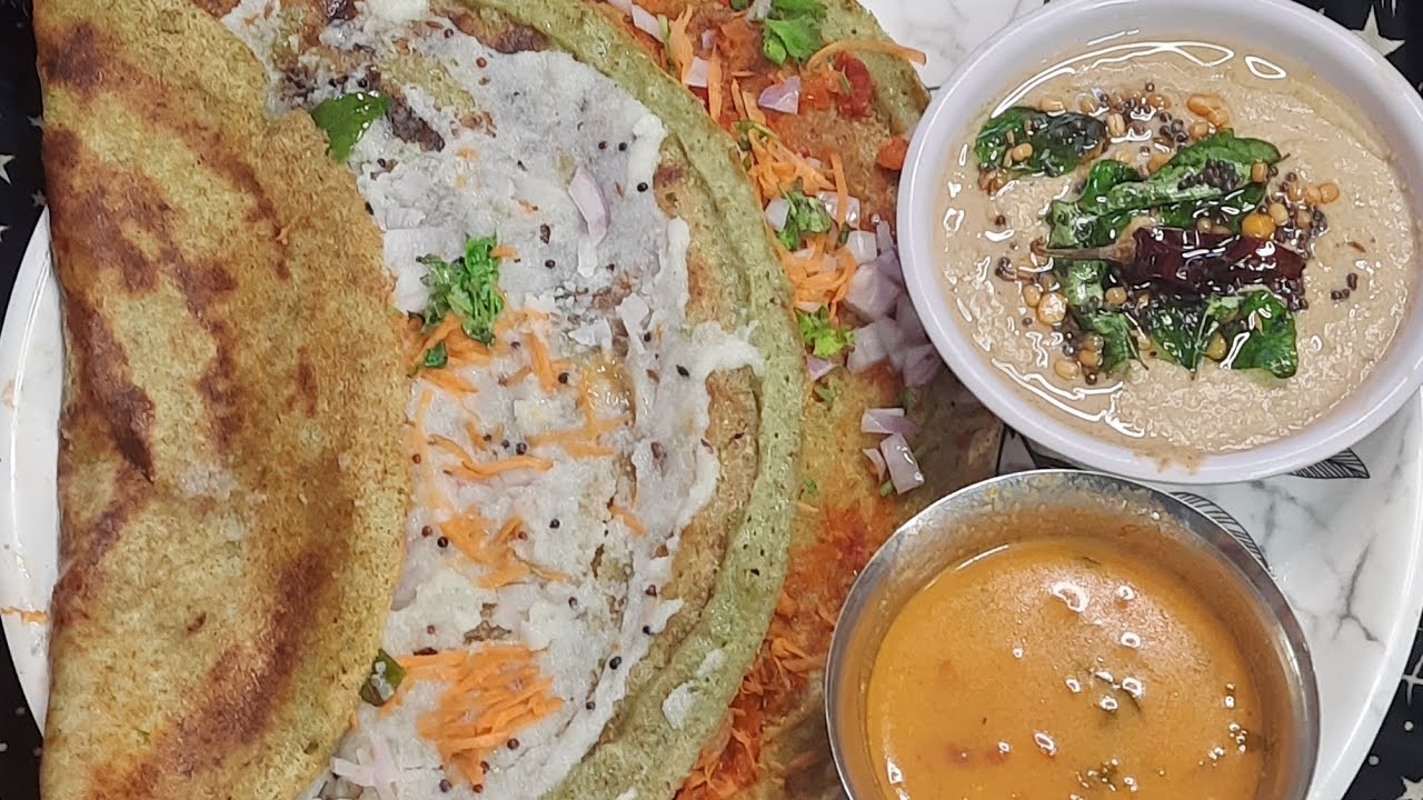 కరకరలాడే పెసరట్టు లోపల సాఫ్ట్ ఉప్మా 🤤 ఇలా చేస్తే సూపర్ టేస్ట్!MLA పెసరట్టు పూర్తి రెసిపీ 😍