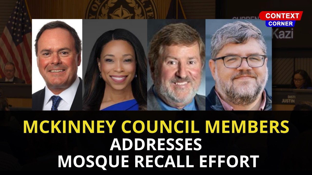 McKinney Council Members Addresses After The Mosque Debate #mckinneytx #texas