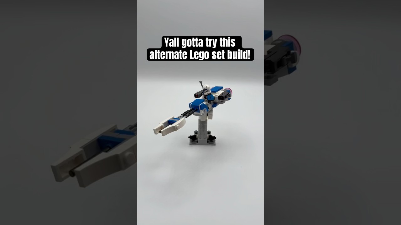Captain Rex Lego Y-wing alternate build #lego #starwars #legostarwars