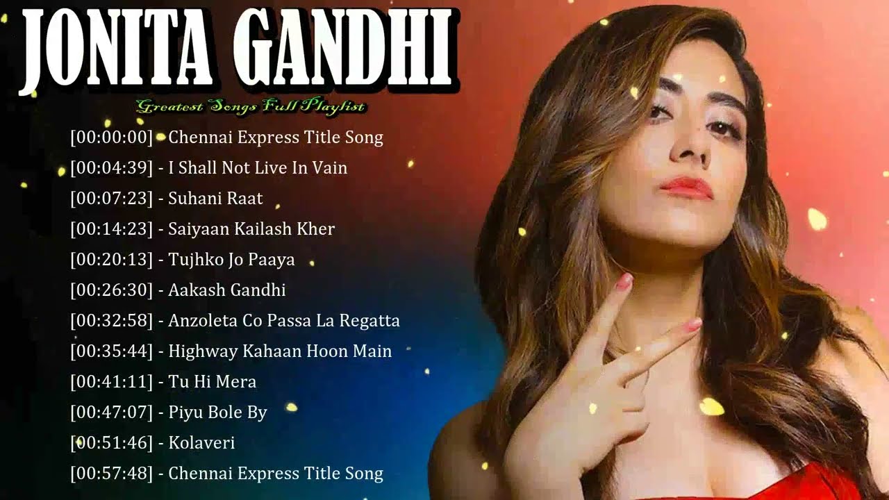🎧 Jonita Gandhi - Modern melodies touched by tenderness, creating a sound both fresh and heartfelt 🌟