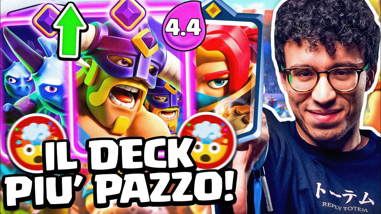 IL DECK PI&Ugrave; TOSSICO DELLA TOP LADDER CON GLI SCELTI EVO DIVENTA FORTISSIMO! - CLASH ROYALE ITA