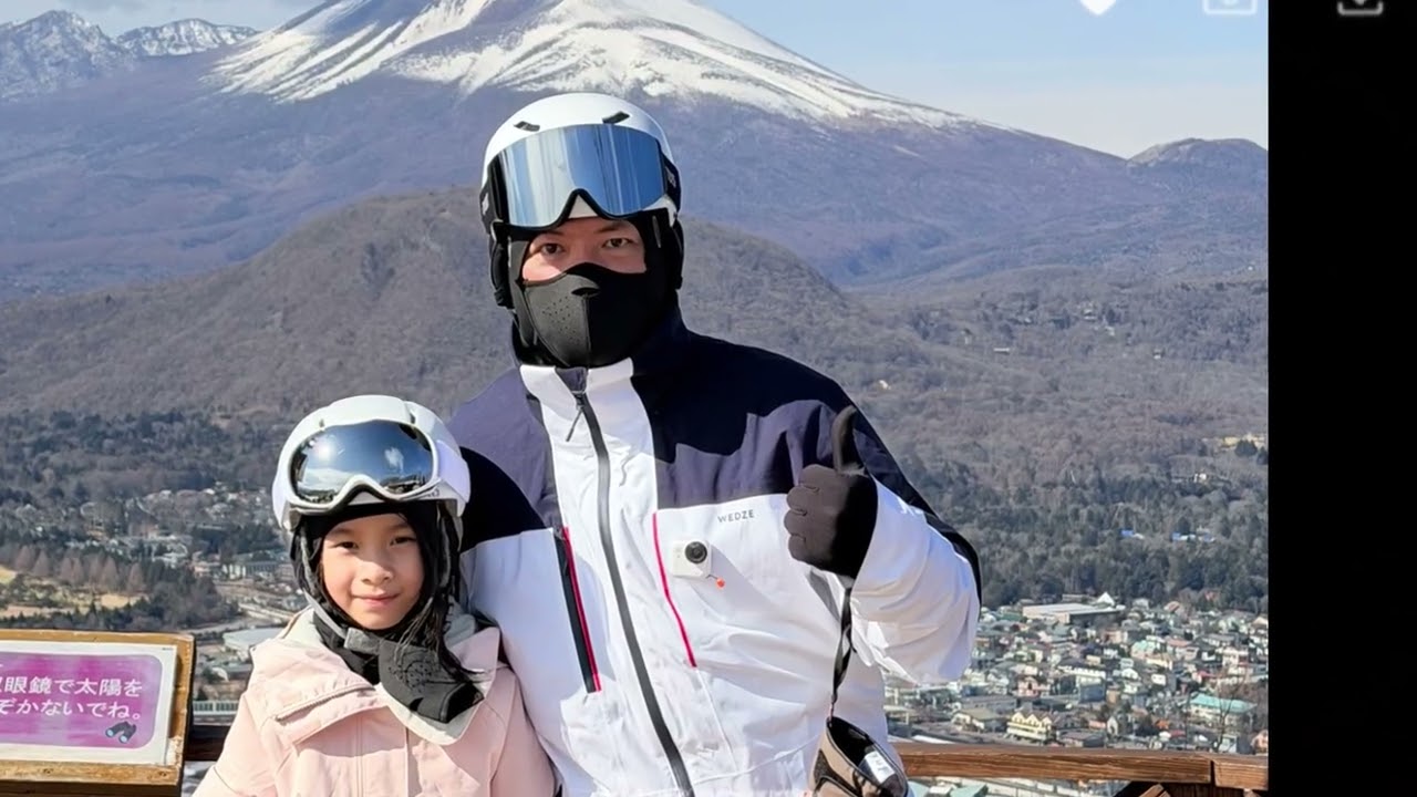 輕井澤王子雪場首次滑雪🏂