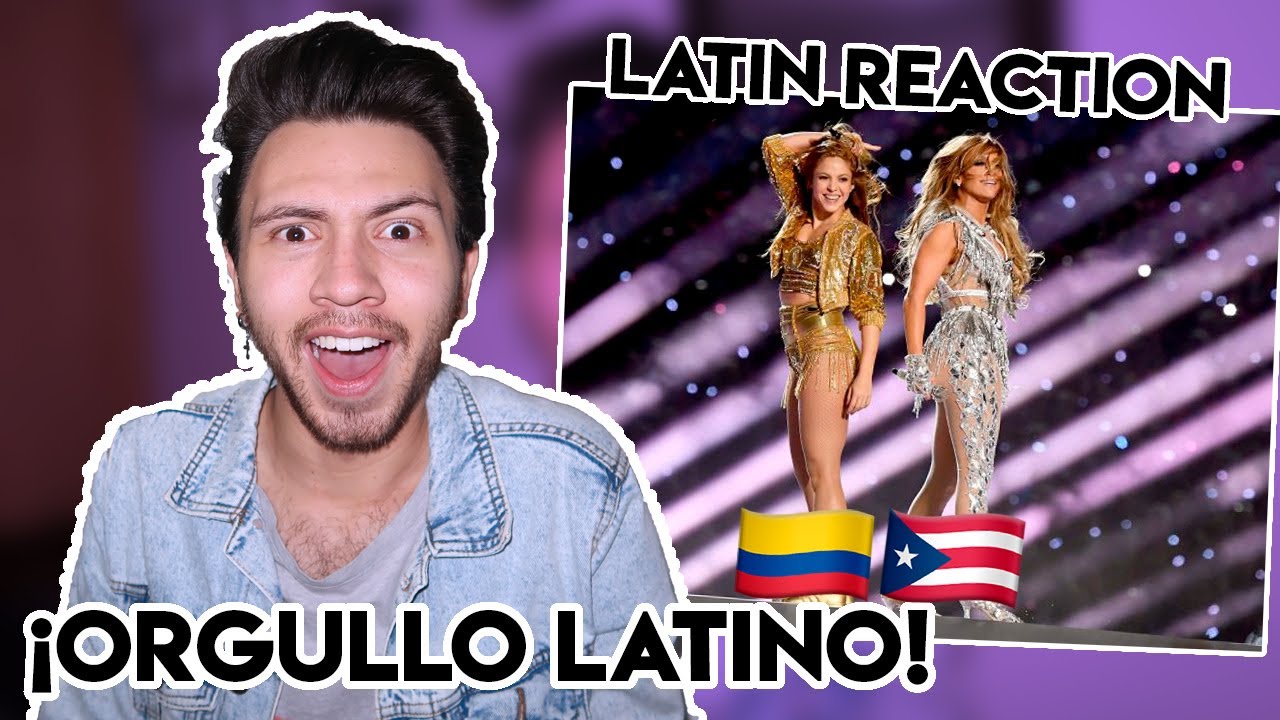 COLOMBIAN REACTS TO Shakira & JLo's Super Bowl Halftime Show 2020  | Niculos M