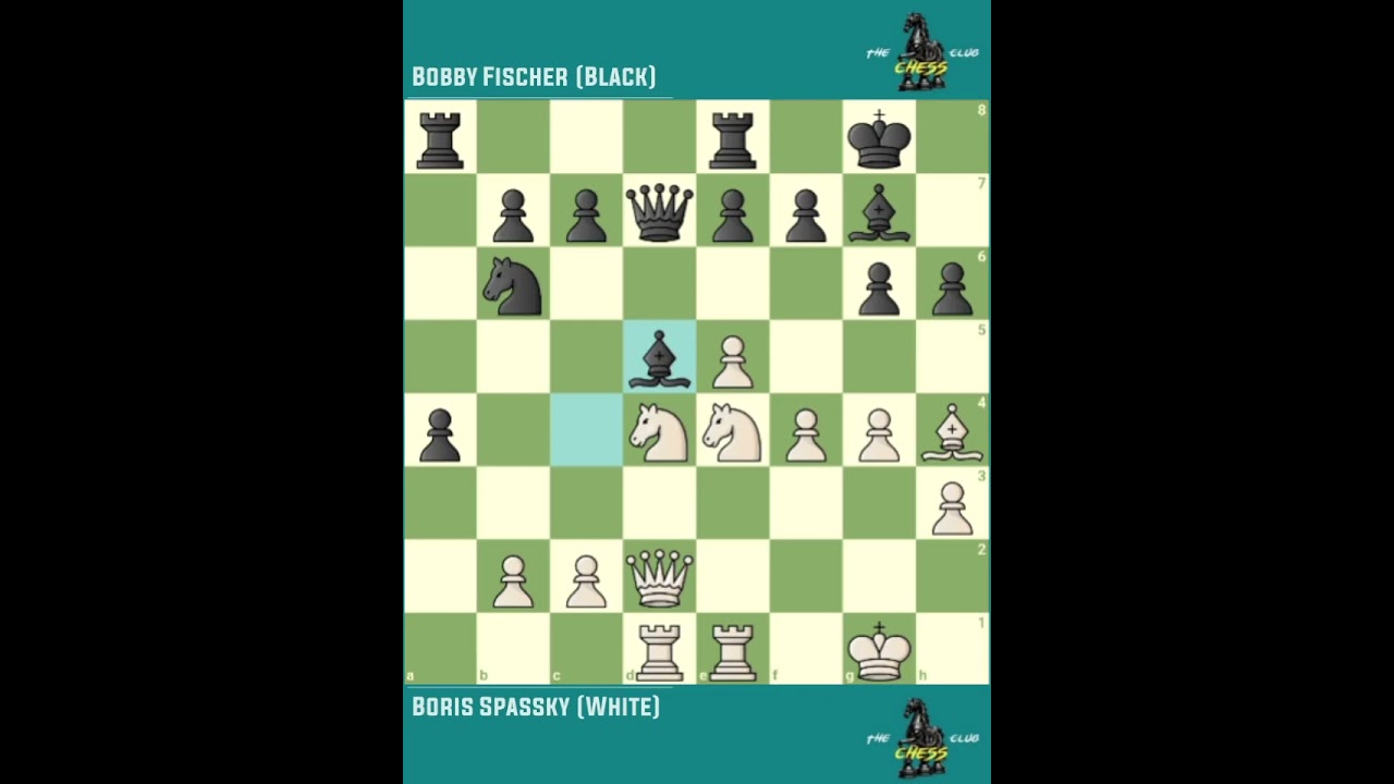 (GM) Boris Spassky vs (GM) Bobby Fischer ◉ World Championship Match ‖ Reykjavic → Iceland (1972)