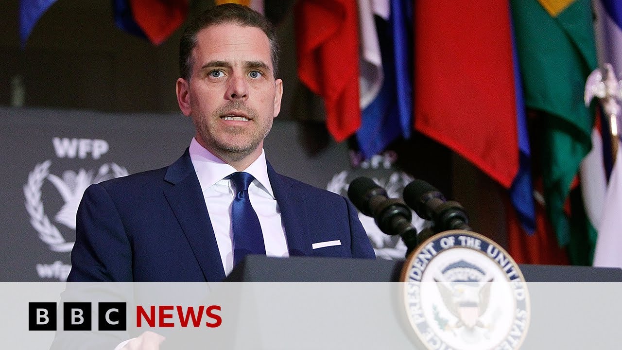 Hunter Biden to plead guilty to tax and gun offences - BBC News