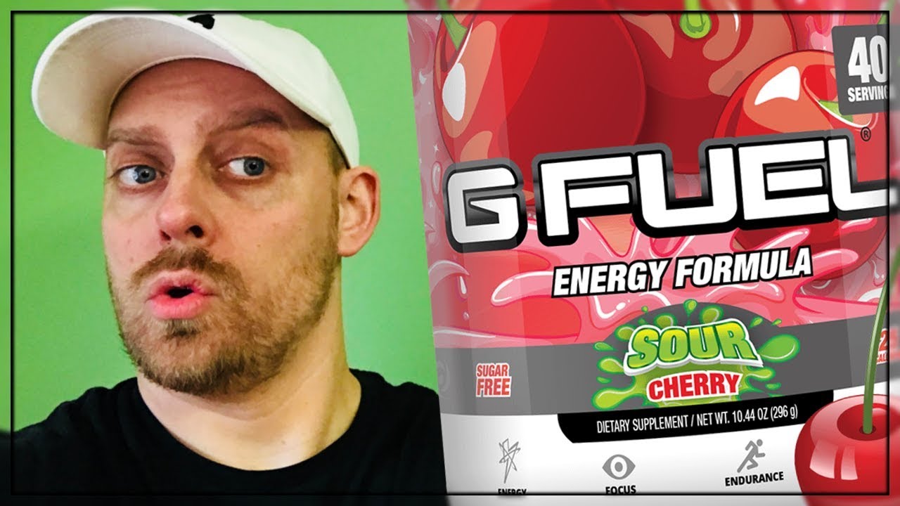 TASTING SOUR CHERRY GFUEL and DISCOUNT CODE | Vlog