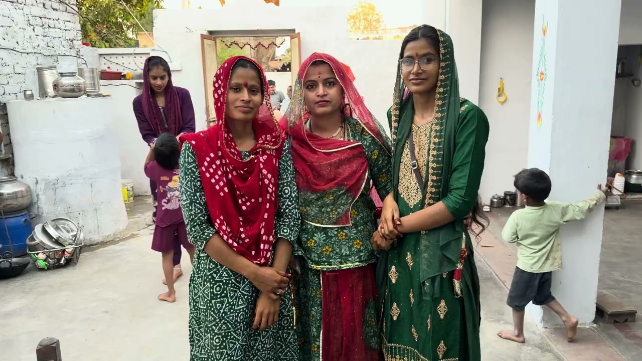 Aa gaye humare gaav parevdi ab dekhna desi life🥰❤️🥰#reelitfeelit #wedding #desilife 