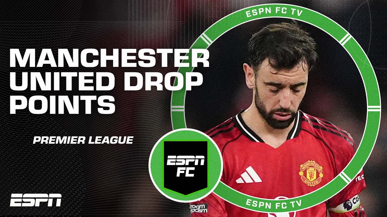 Manchester United keep &lsquo;DROPPING POINTS EASILY&rsquo; after chaotic draw to Bournemouth 😬 | ESPN FC
