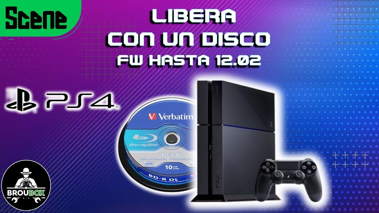 LIBERA tu PS4 con un DISCO GRABADO hasta FW. 12.02