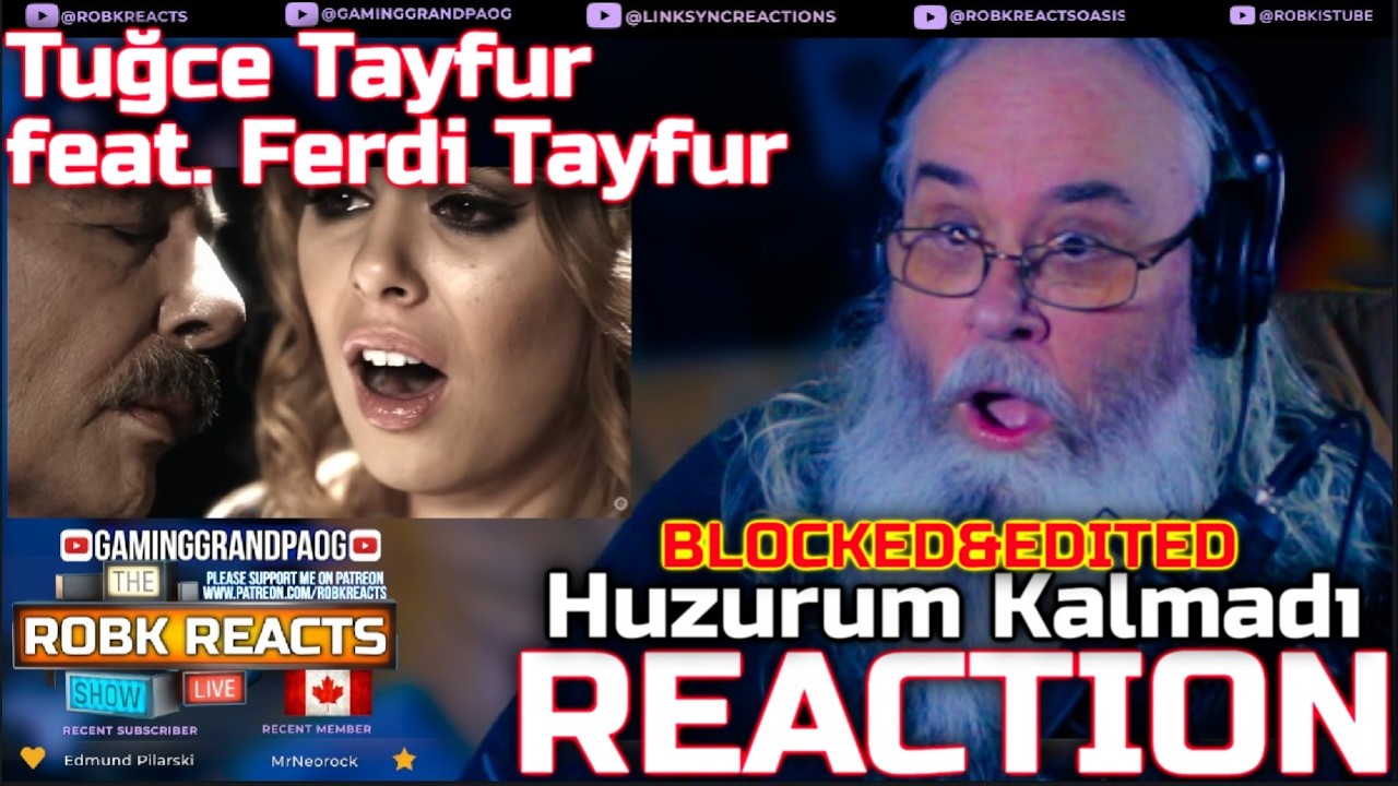 Tuğce Tayfur feat. Ferdi Tayfur Reaction - Huzurum Kalmadı - blocked&edited - Requested