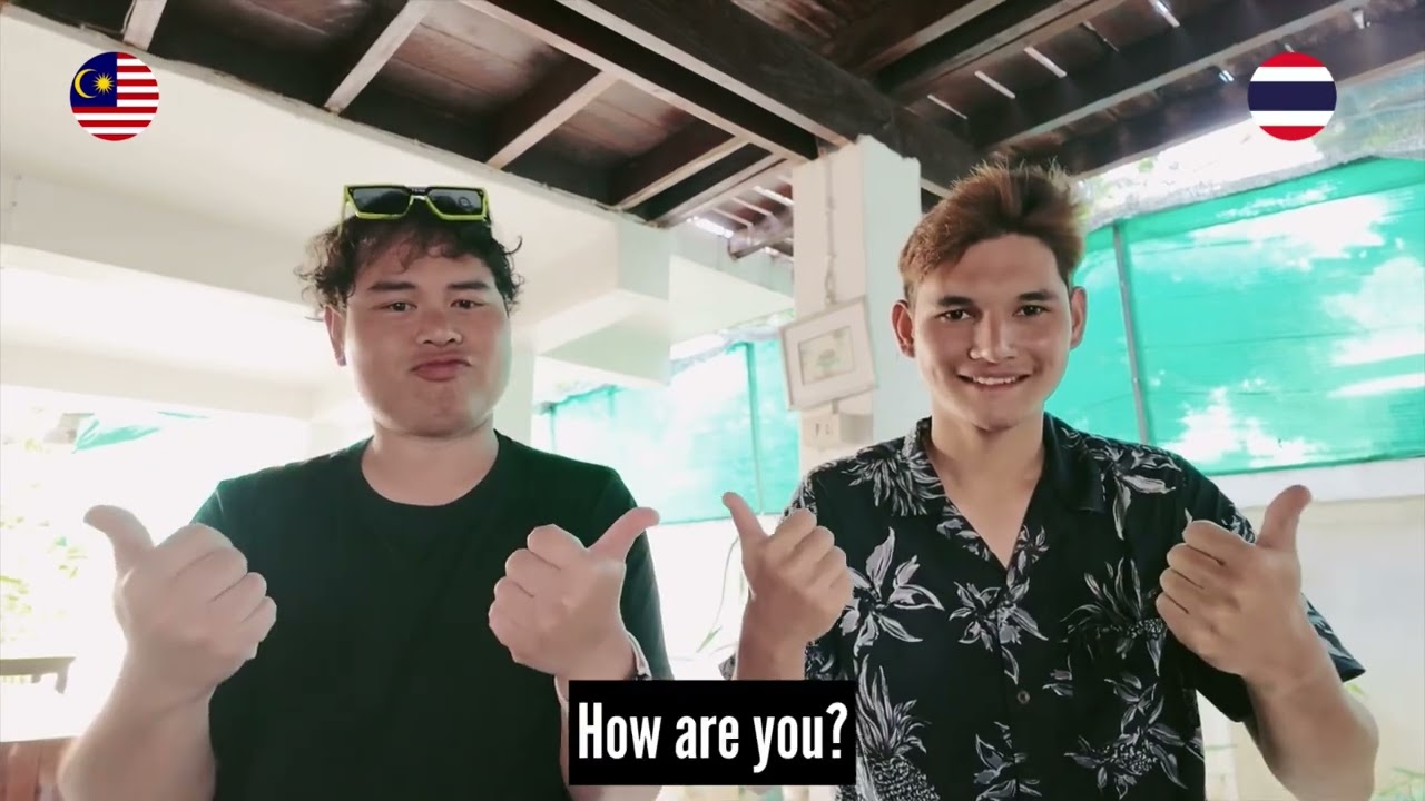 BIM (Bahasa Isyarat Malaysia) 🤝 Thai Sign Language (TSL) @highlight #dittoyeninthailand