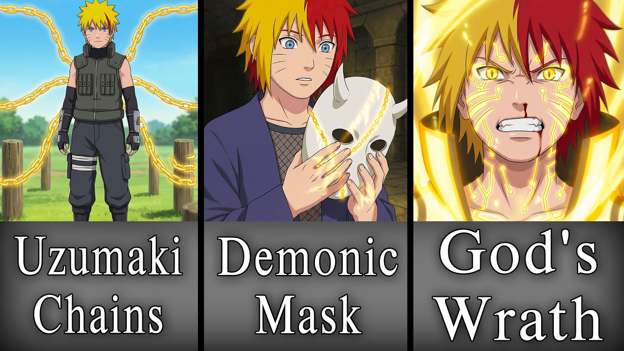 What if Naruto inherited the Uzumaki chains that could seal entire villages?