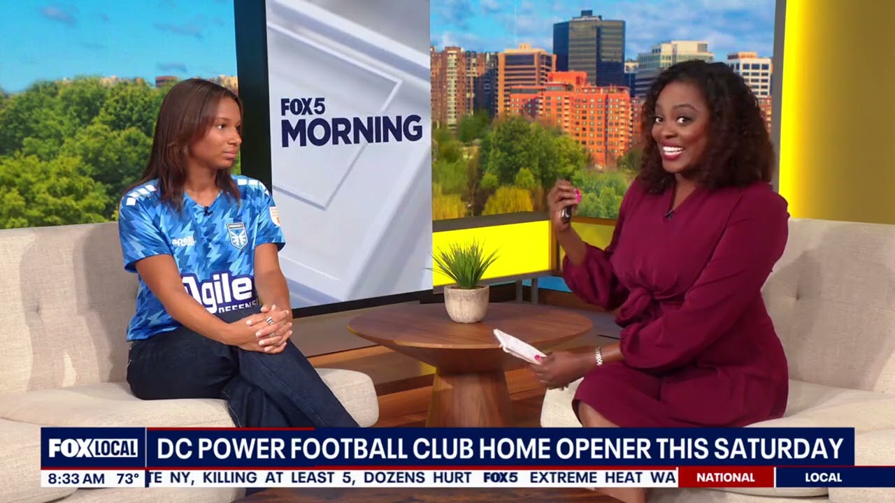 Claire Constant on FOX5 DC | DC Power FC