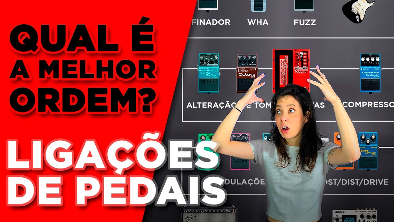 Aprenda como ligar os seus pedais corretamente