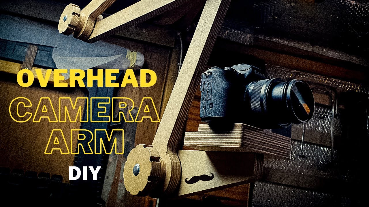 Easy DIY Overhead Camera Arm Build - No More Angle Problems