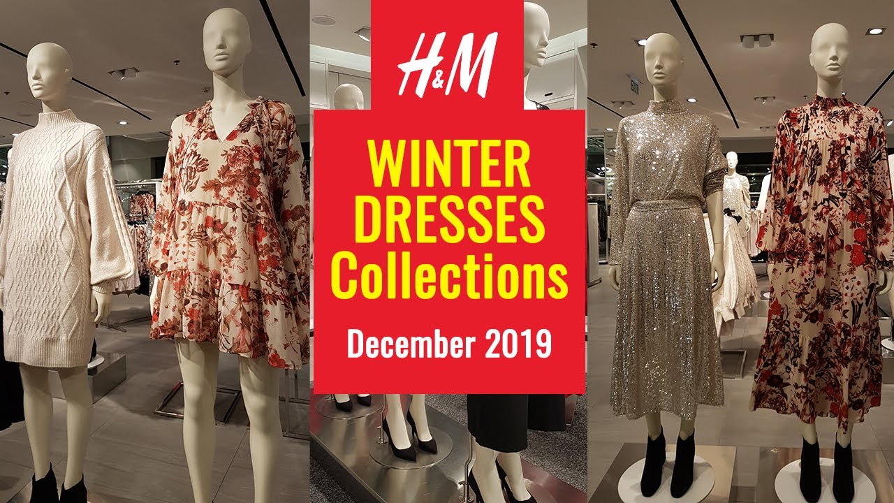 H&M New Winter Collections Womens Fashion December 2019 * dresses *coats * bags