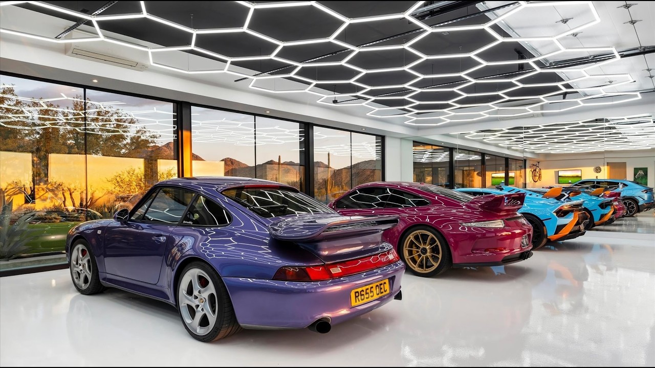 Ultra-Modern Glass Display Garage & Luxury Home Tour $6.1 Mil in North Scottsdale
