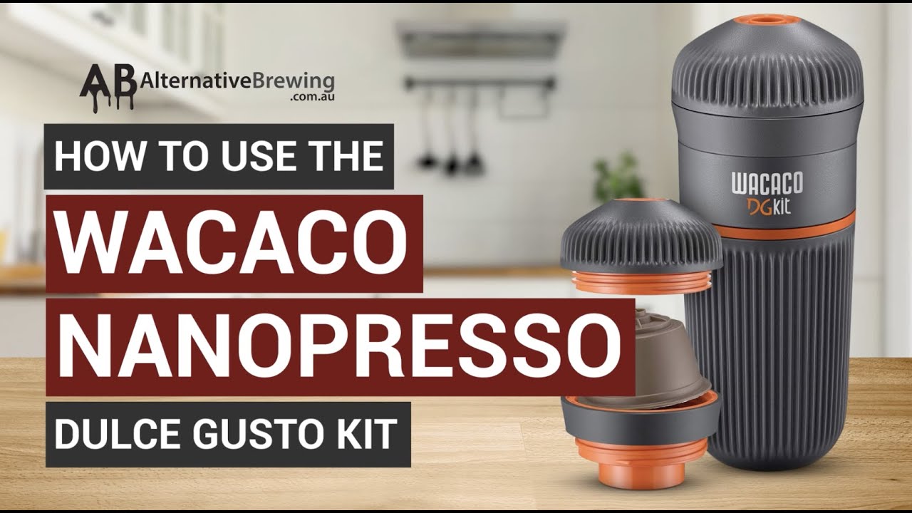 Как использовать набор Wacaco Nanopresso Dolce Gusto