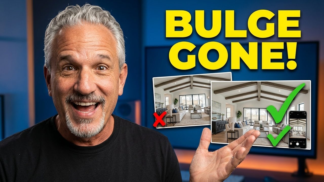Fixing Distortion Bulge in Real Estate Photography (NO MORE DISTORTION BULGE!)
