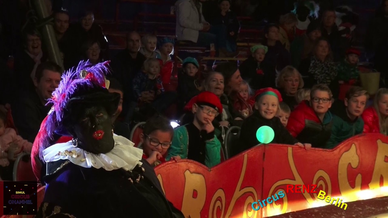 Sint en Pieten bij Circus RENZ Berlin