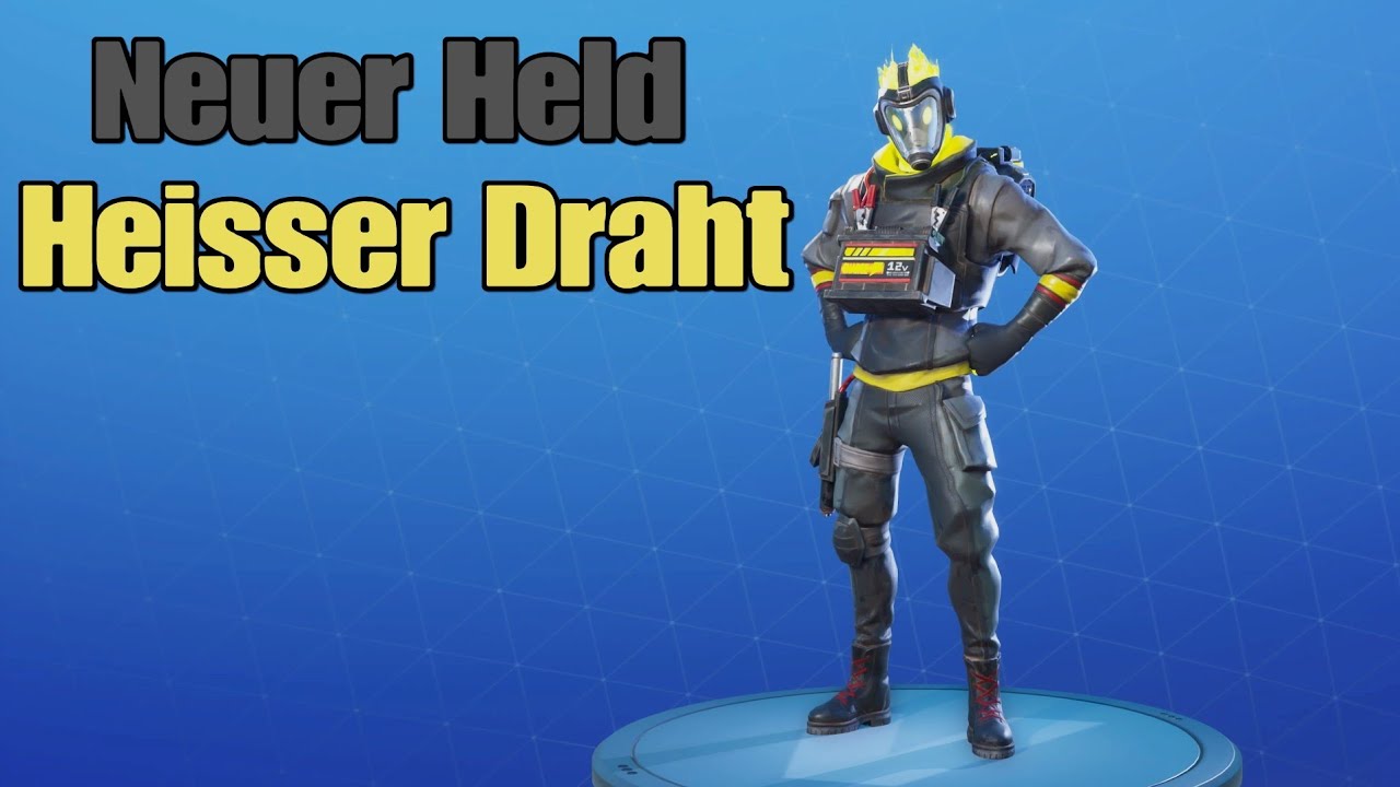 Fortnite Rdw Neuer Held Heisser Draht + setup