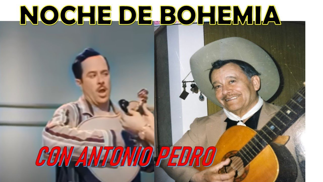 ENTRALE A LA BOHEMIA CON ANTONIO PEDRO