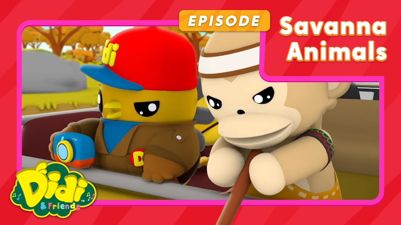 Savanna Animals | Nursery Rhymes & Song for Kids | Didi & Friends in English
