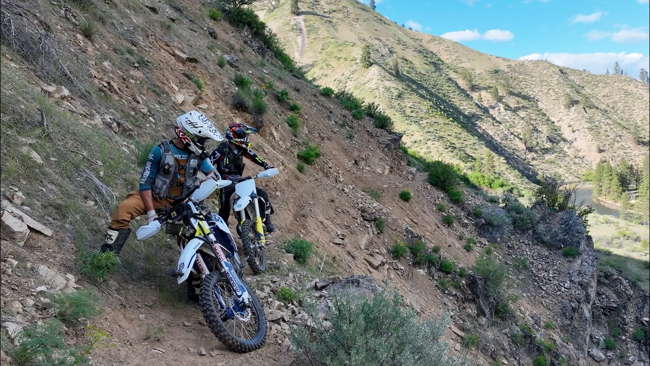 Exploring one of the SKETCHIEST Trails I have EVER Ridden in the Rocky Mountains..