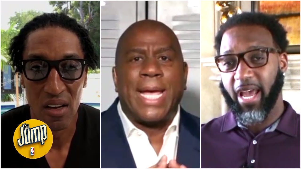 Magic Johnson, Tracy McGrady and Scottie Pippen debate LeBron vs. Giannis for NBA MVP | The Jump