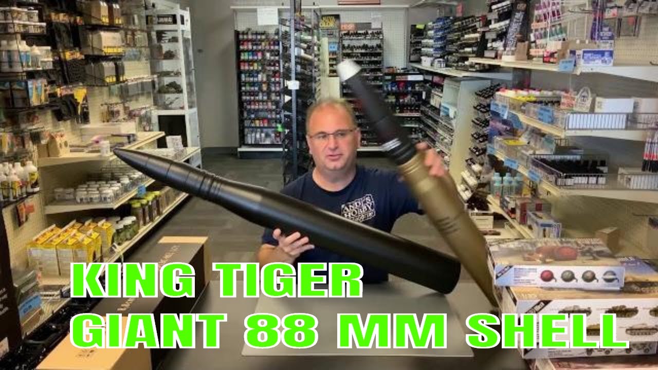 Model kit preview Das Werk and Pig Models 88mm King Tiger shell