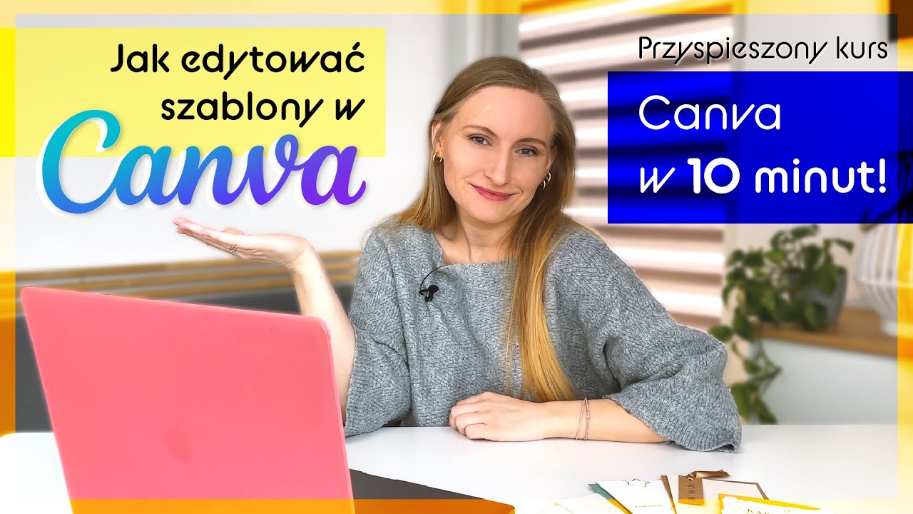 Canva w 10 minut! Jak edytować szablon canva? Tutorial 2024