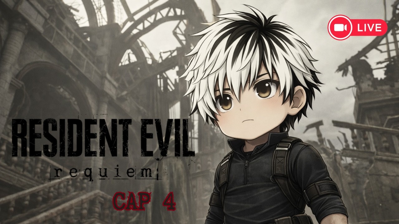 A VER SI LLEGO LA COMISARIA JUGANDO UN RATITO RESIDENT EVIL REQUIEM EN DIRECTOOOO CAP 4