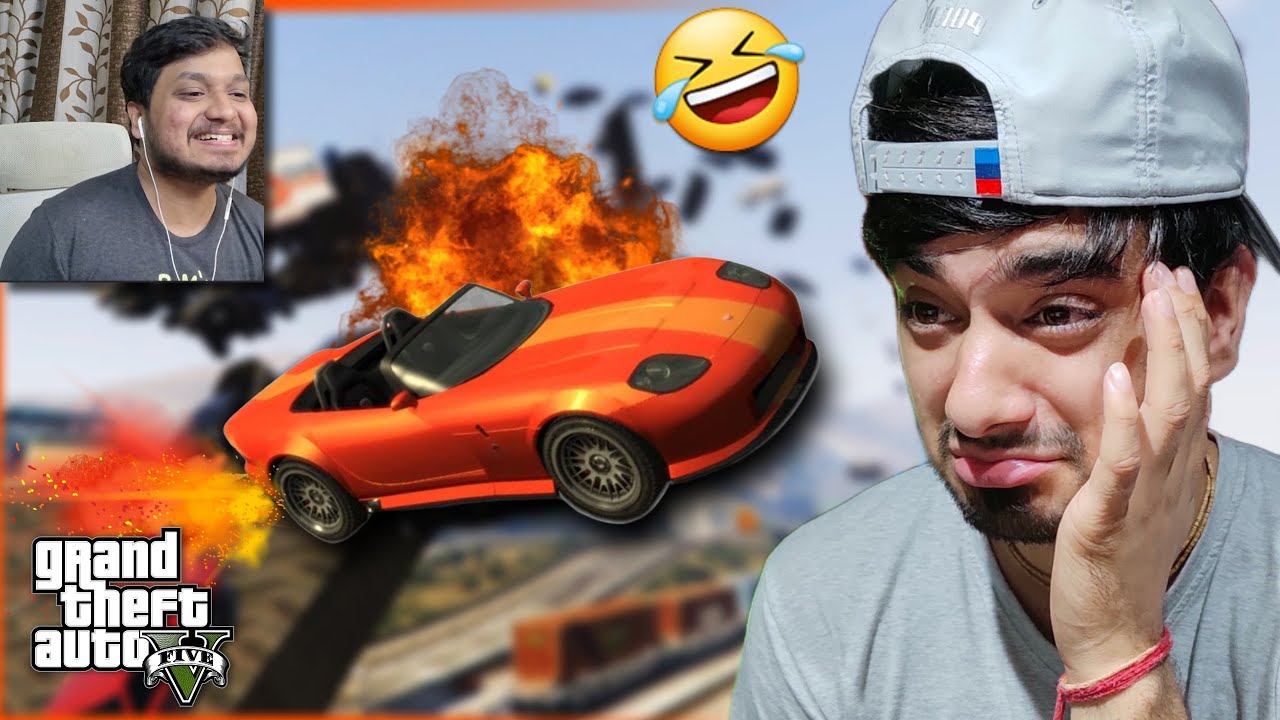 Getting Bullied in GTA 5 EXTREME CAR RACE 😔