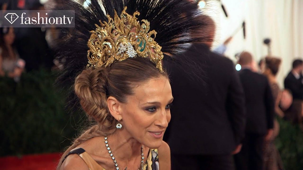 2013 Met Gala! Punk: Chaos to Couture ft Sarah Jessica Parker, JLo, Beyonce, Madonna | FashionTV
