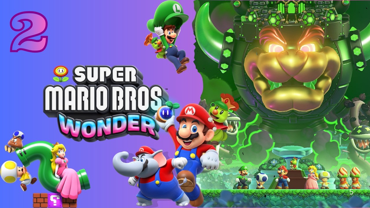 SUPER MARIO BROS WONDER - GAMEPLAY