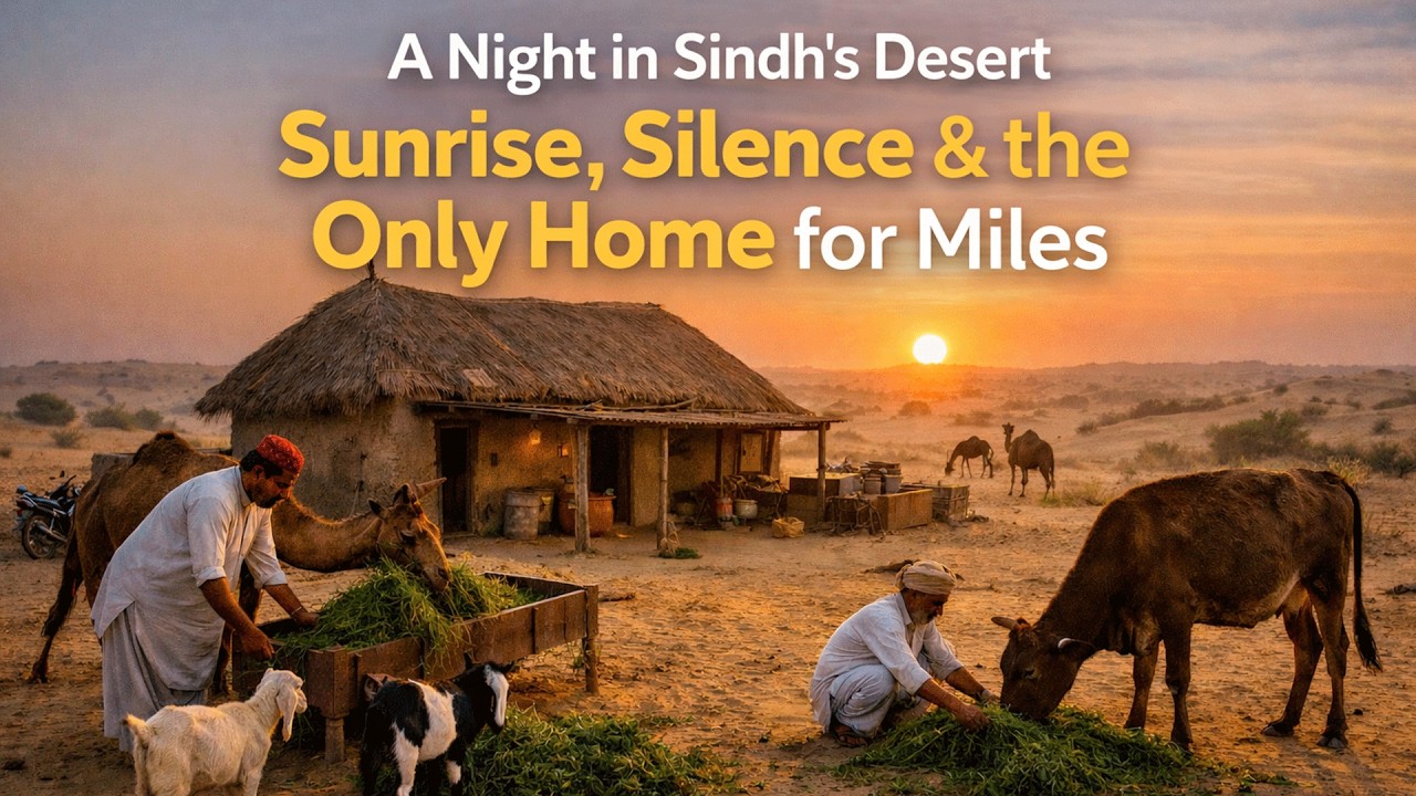 The Only House in Sindh's Vast Desert | PAKISTAN