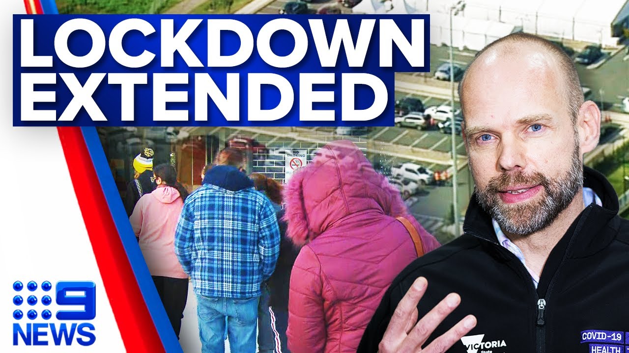 Melbourne lockdown extended by one week, COVID-19 testing blitz | Coronavirus | 9 News Australia