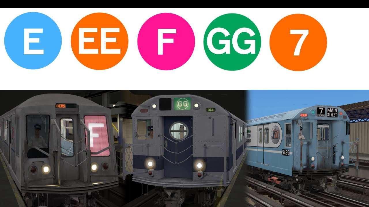 OpenBVE Virtual Railfanning (1K Subs Special): 1972 Roosevelt Av-Jackson Heights & 74 St-Broadway.