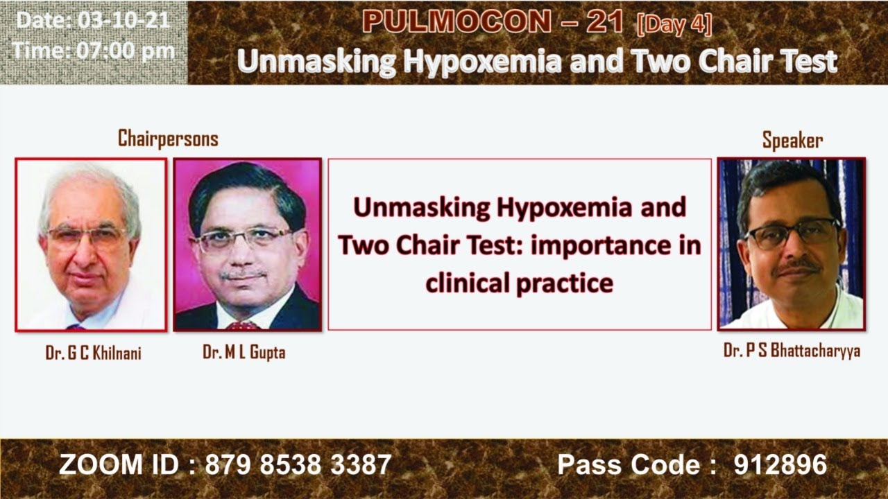 Two Chair&rsquo;s Test: Its importance in clinical practice:- Dr. Parthasarathi Bhattacharyya