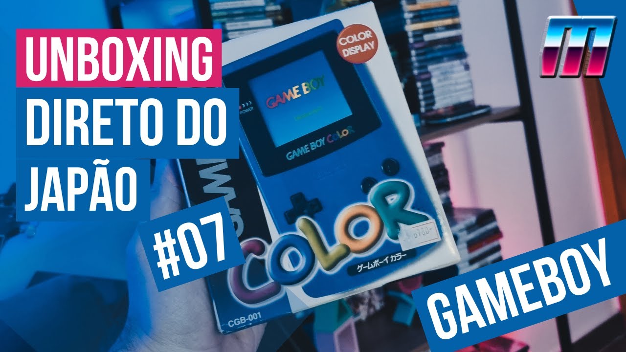 GAMEBOY COLOR Quase PERFEITO! DIRETO DO JAPÃO #7 - Importados Pela ZENMAKET Via EMS