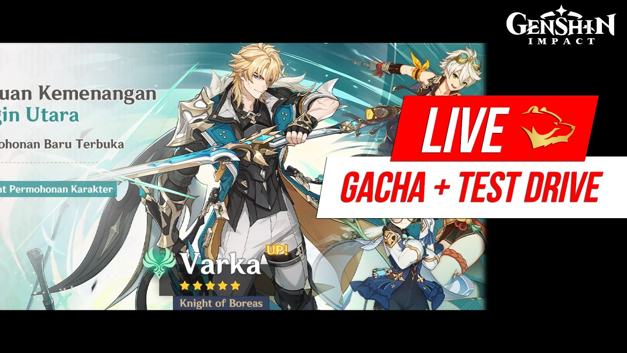 [ID21+] Menggacha C6R5 Varka Terus Kita Selesaiin Event Luna 5 - Lapakhuda.com